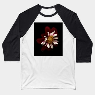 Red Dahlia Baseball T-Shirt